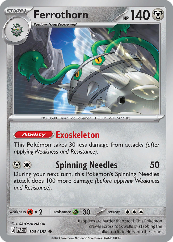 Ferrothorn 128/182  Reverse Holo