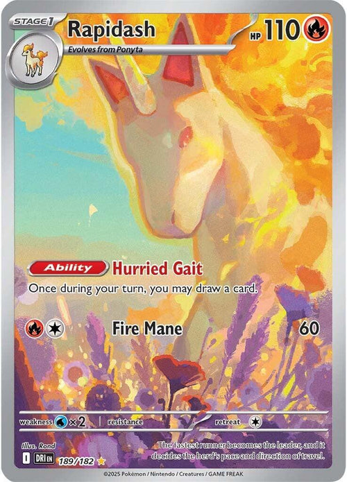 Destined Rivals Rapidash 189/182