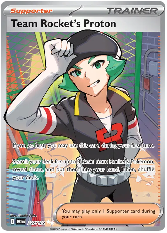 Team Rockets Proton 227/182 Ultra rare