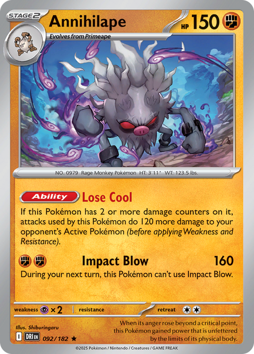Annihilape 092/182 Holo