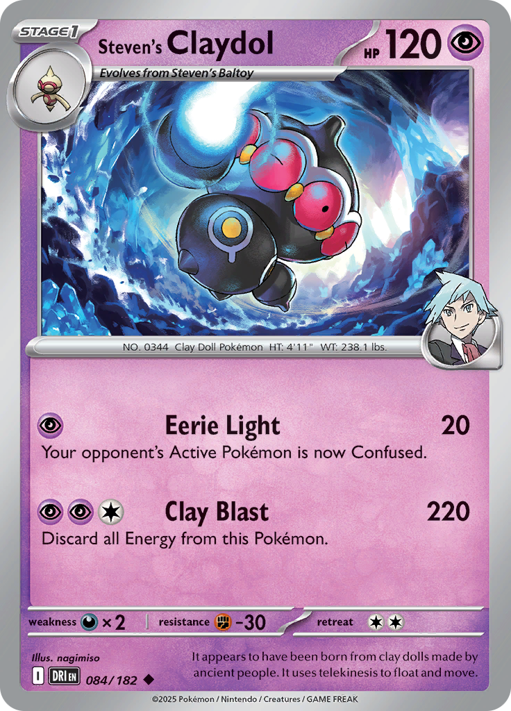 Steven's Claydol 084/182